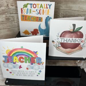 Thank you teacher cards