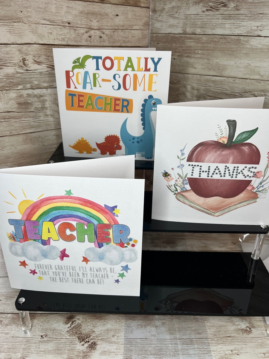 Thank you teacher cards