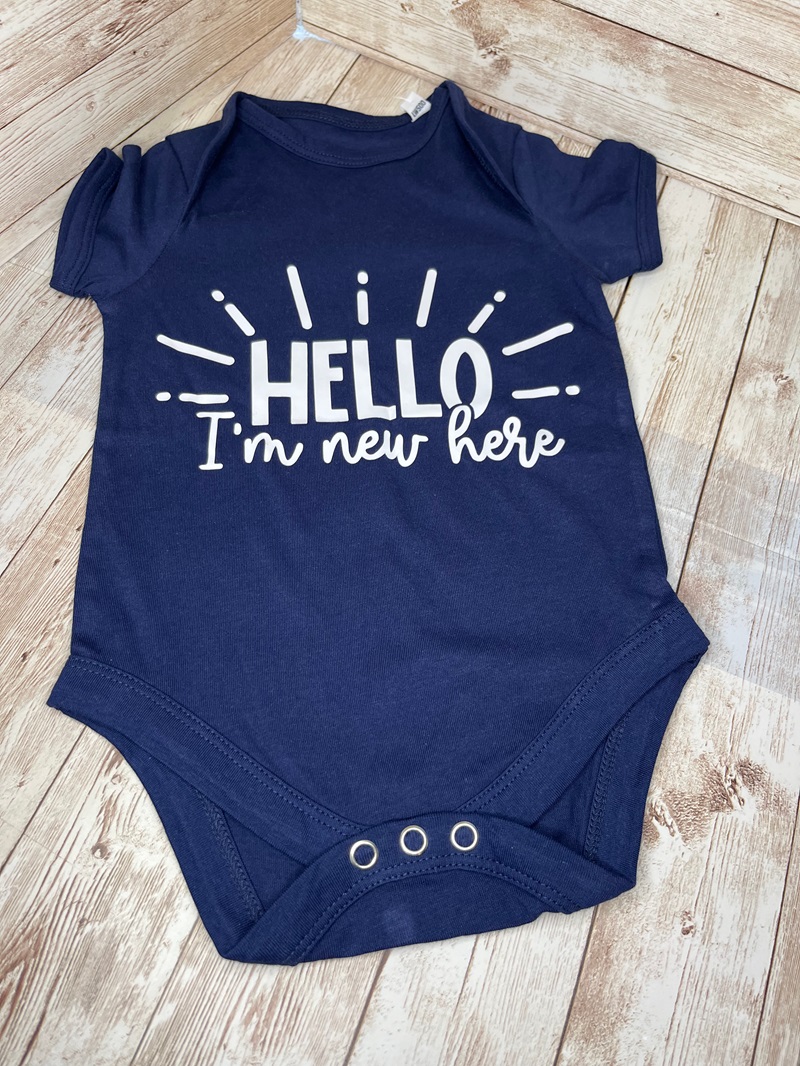 Hello I'm New Here Vest